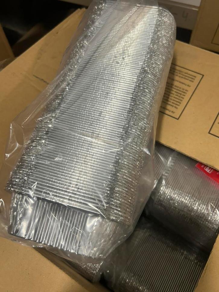 Raviers traiteur alu - 125x102x36mm - 4800x, Zakelijke goederen, Horeca | Food, Vlees, Ophalen of Verzenden