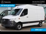 Mercedes-Benz Sprinter 317 L2H2 3.5T TREKHAAK, Auto's, Bestelwagens en Lichte vracht, Automaat, 4 deurs, 4 cilinders, Wit