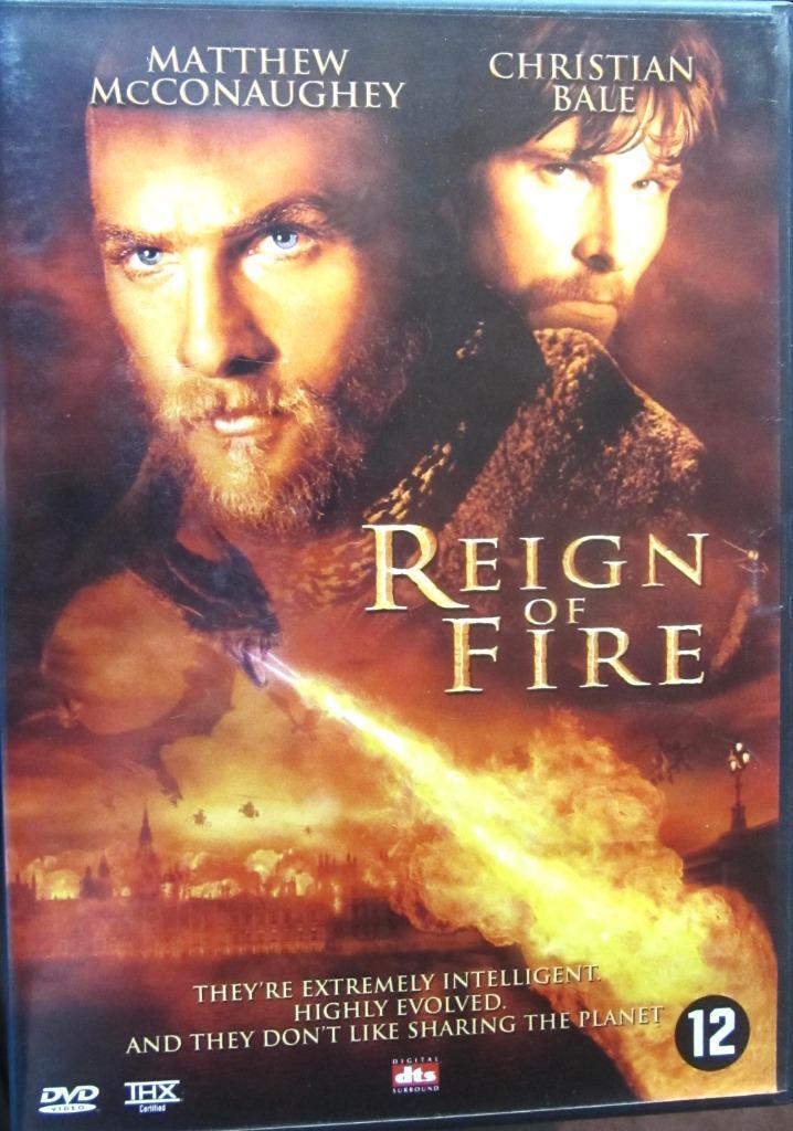DVD ACTIE- REIGN OF FIRE, Cd's en Dvd's, Dvd's | Actie, Zo goed als nieuw, Actiethriller, Alle leeftijden, Ophalen of Verzenden