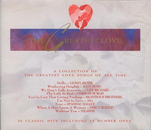 2CD-BOX * THE GREATEST LOVE - 30 CLASSIC HITS, CD & DVD, CD | Pop, Comme neuf, Enlèvement ou Envoi