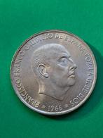 1967 Espagne 100 pesetas en argent Franco, Envoi, Autres pays, Monnaie en vrac, Argent