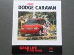 Brochure de la Dodge Caravan 2003, Enlèvement ou Envoi