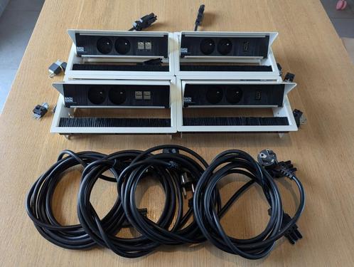 Bachmann Coni inbouwstopcontacten, Doe-het-zelf en Bouw, Elektriciteit en Kabels, Zo goed als nieuw, Stopcontact, Ophalen of Verzenden
