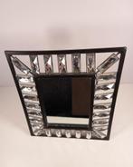 Miroir vintage en métal, Ophalen of Verzenden, Rechthoekig, Minder dan 50 cm, Minder dan 100 cm