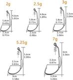 THKFISH Vishaken Set Visaccessoires GRATIS LEVERING, Verzenden, Nieuw, Haak