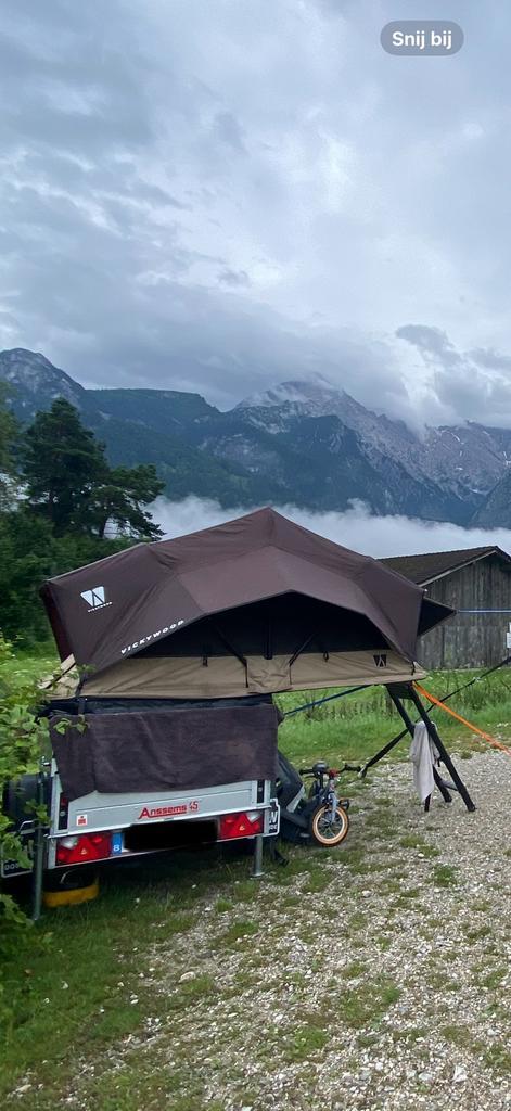 Daktent Vickywood Little Bamboo, Caravans en Kamperen, Vouwwagens, Ophalen