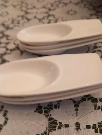 6 lepels voor amuse hapjes, nieuw, Ophalen of Verzenden, Zo goed als nieuw