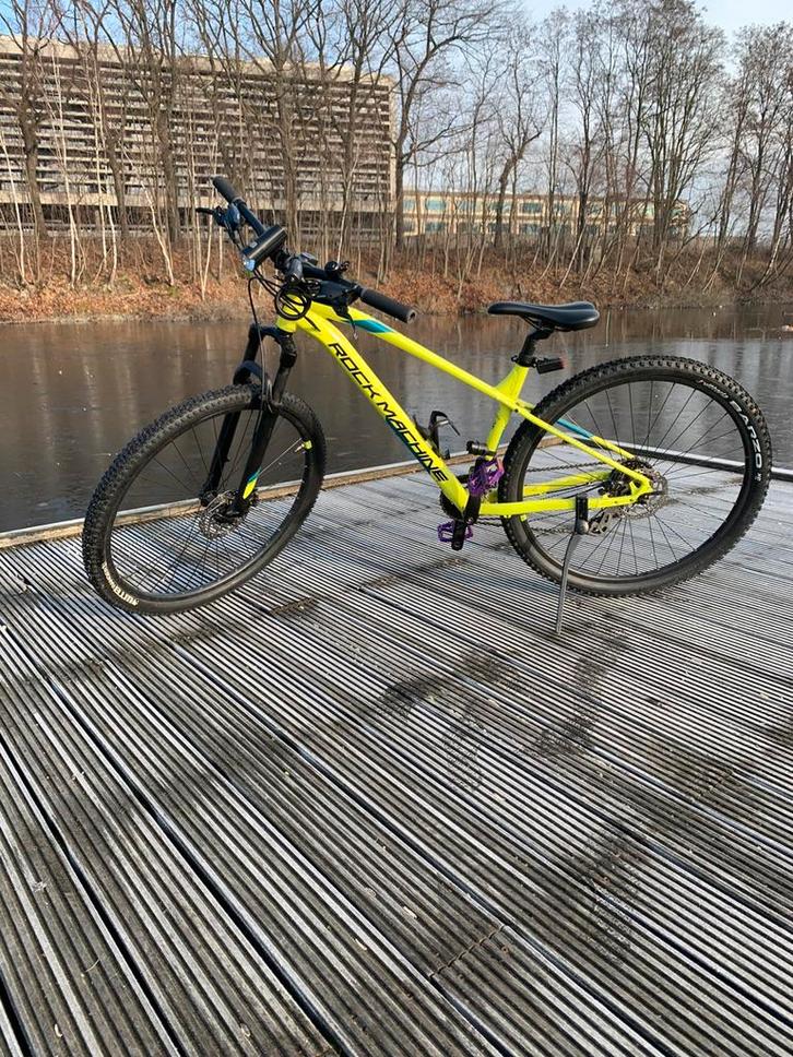 Mahatan 40 mountainbike, Fietsen en Brommers, Fietsen | Crossfietsen en BMX, Nieuw, 24 inch of meer, Aluminium, V-brakes, Voetsteunen