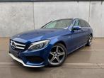 Mercedes benz c220 motorschade, Auto's, Mercedes-Benz, Beige, 4 cilinders, Blauw, Leder