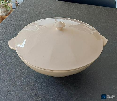 Schaal Digoin & Sarreguemines, Antiek en Kunst, Antiek | Servies los, Ophalen of Verzenden
