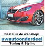 Maxton Design Peugeot 308 GTI Spoiler Lip Splitter, Nieuw, Ophalen of Verzenden, Peugeot