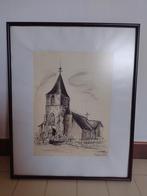 Tekening kerk te Schedelbeke (L.V.Mello), Ophalen