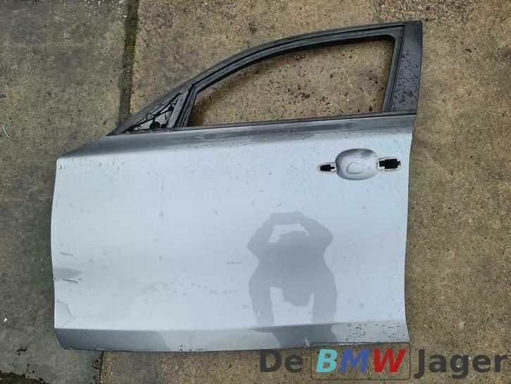 Voordeur links spacegrau BMW 1-serie E87 41517191011, Auto-onderdelen, Carrosserie, Deur, BMW, Voor, Links, Gebruikt, Ophalen of Verzenden