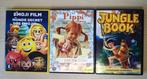 3 DVD's : Pippi Langkous, Emoji film, Jungle Book, Cd's en Dvd's, Dvd's | Kinderen en Jeugd, Alle leeftijden, Ophalen of Verzenden
