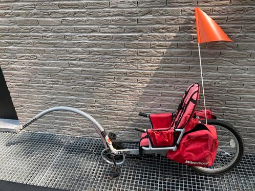 Weehoo Igo aanhangfiets voor 2-7 jaar, Fietsen en Brommers, Fietsaccessoires | Aanhangwagens en Karren, Gebruikt, Aanhangfiets