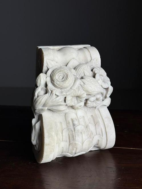 Marmeren Fragment Rozen, Verzamelen, Beelden en Beeldjes, Ophalen