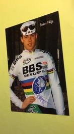 wielerkaart 1997 team bbs sven nys signe, Verzenden, Zo goed als nieuw