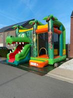 Springkasteel Kroko met 2 glijbanen, Hobby en Vrije tijd, Ophalen, Nieuw