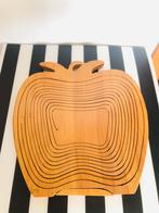 Vintage - Houten Appel Fruitschaal, Verzenden