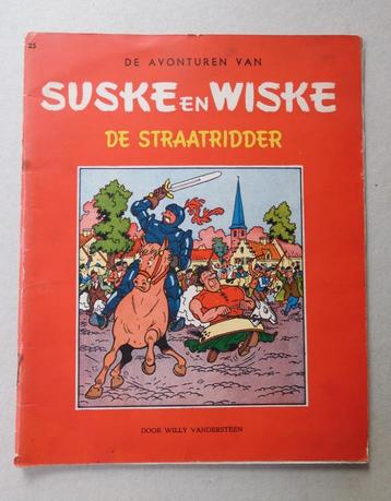 Suske en Wiske 25 - De Straatridder - W. Vandersteen - 1964 beschikbaar voor biedingen