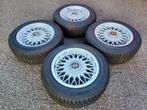BMW e30 BBS kruisspaakvelgen 15 inch 4x100 ET 24, Auto-onderdelen, Banden en Velgen, Ophalen, Gebruikt, 15 inch, Banden en Velgen