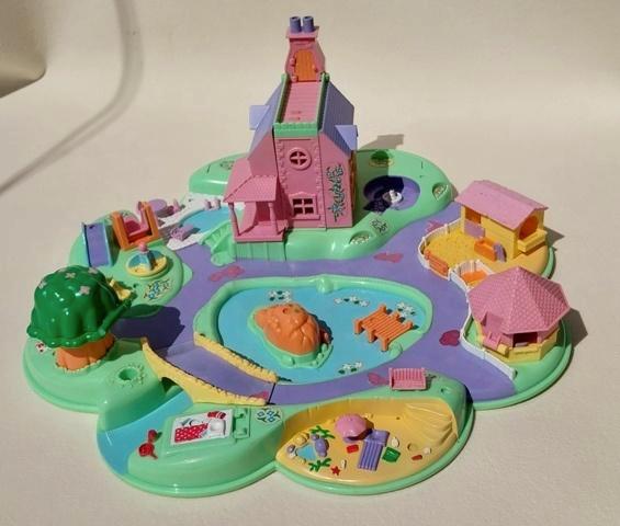 Polly Pocket - Polly's Dream World (1991), Verzamelen, Speelgoed, Gebruikt, Ophalen of Verzenden
