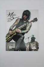 Handtekening Ace Von Johnson - Gitarist van L.A. Guns, Verzamelen, Gesigneerd, Foto of Kaart, Ophalen of Verzenden, Zo goed als nieuw