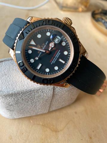 Sport heren horloge rosé yacht-master 