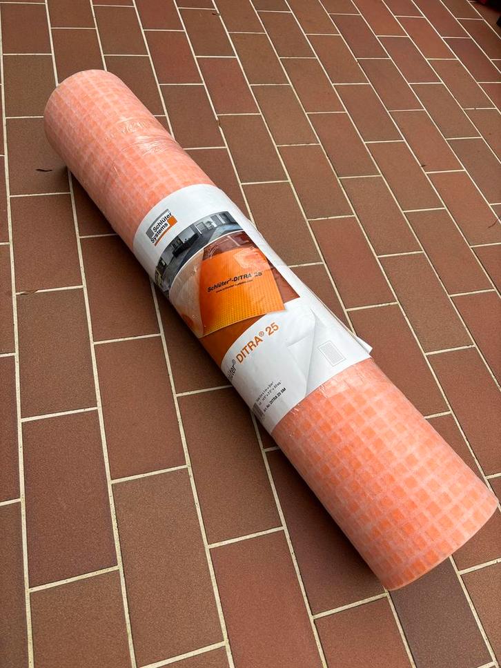 Natte de desolidarisation Schlüter Ditra 25, Doe-het-zelf en Bouw, Overige Doe-Het-Zelf en Bouw, Nieuw, Ophalen
