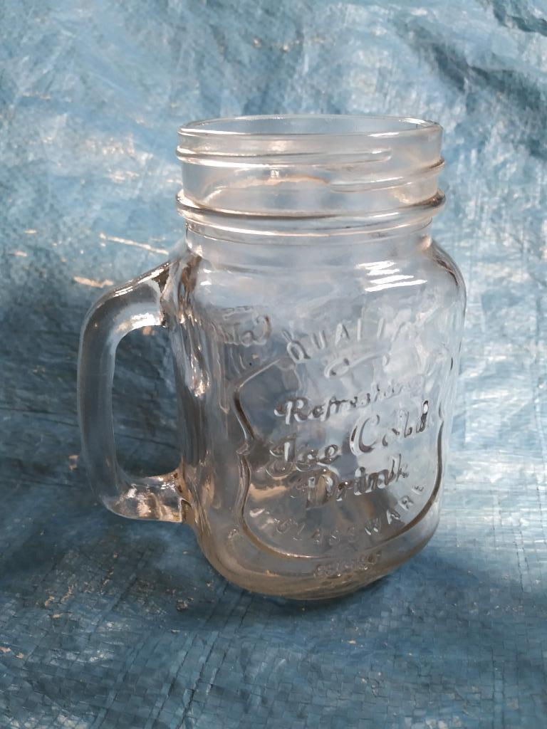 mooi dik fantatie glas met handvat nieuw, Verzamelen, Ophalen of Verzenden, Nieuw