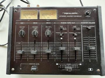 Realistic stereo mixing console 32-1200c, Enlèvement ou Envoi, Comme neuf
