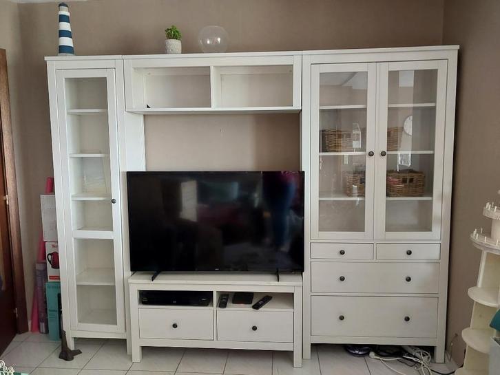 Ikea Hemnes Salon, Huis en Inrichting, Kasten |Televisiemeubels, Zo goed als nieuw, 150 tot 200 cm, 200 cm of meer, 25 tot 50 cm