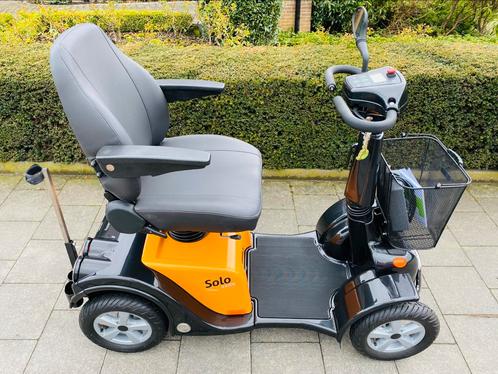 Scootmobiel L&M Solo 4 elektrische gehandicapten scooter, Diversen, Rolstoelen, Zo goed als nieuw, Elektrische rolstoel, Inklapbaar