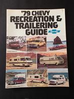 Brochure Chevy Recreation & Trailering Guide USA, Boeken, Auto's | Folders en Tijdschriften, Ophalen of Verzenden, Chevrolet