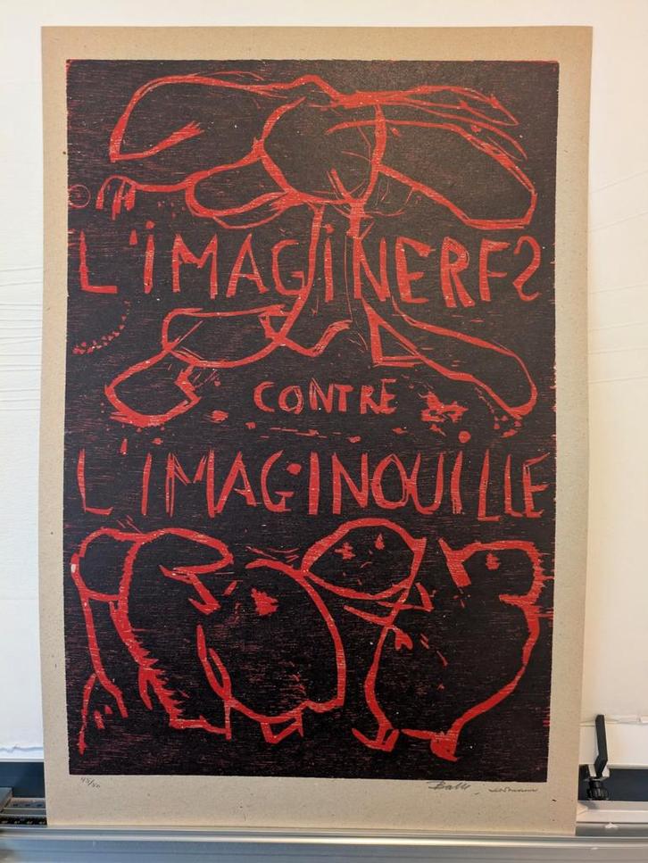 Dotremont & Balle - Capitale inca Limagique er Lexico, Antiek en Kunst, Kunst | Litho's en Zeefdrukken, Ophalen of Verzenden