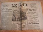 Journal Le Soir - 6 août 1941 (3 strips "Crabe aux pinces d, Krant, Ophalen of Verzenden