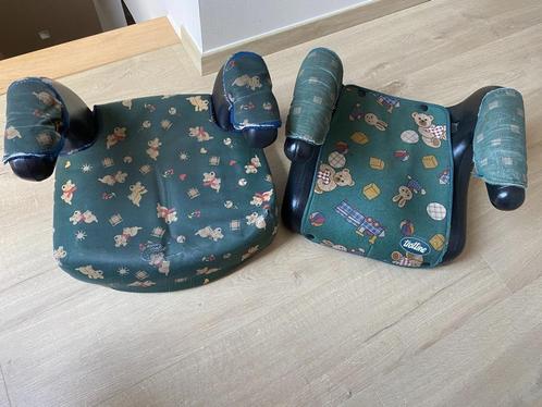 Set van 2 kinderverhoogjes of autostoelen, Kinderen en Baby's, Autostoeltjes, Gebruikt, Autogordel, Ophalen of Verzenden