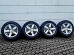 4 bons pneus hiver avec belles jantes en alliage 17" BMW, 17 inch, Banden en Velgen, Gebruikt, 225 mm