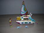LEGO Friends Sunshine Catamaran met 603 stukjes, Comme neuf, Ensemble complet, Lego, Enlèvement ou Envoi