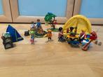 Playmobil kampeerset met tenten en kampvuur, Kinderen en Baby's, Speelgoed | Playmobil, Zo goed als nieuw, Ophalen
