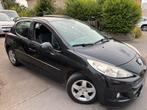 Peugoet 207 1.4 essence 2012 AIRCO, Euro 5, Stof, Zwart, Zwart