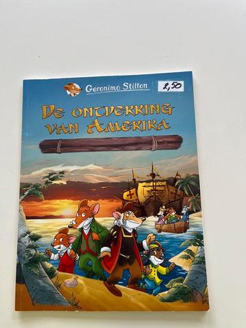 Geronimo Stilton strip - De ontdekking van Amerika