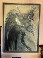 Schilderij kunstschilder Rafael Gorsen, Antiek en Kunst, Kunst | Schilderijen | Klassiek, Ophalen