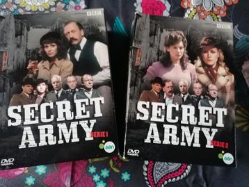 Dvdboxen secret army seizoen 1 en 2 beschikbaar voor biedingen