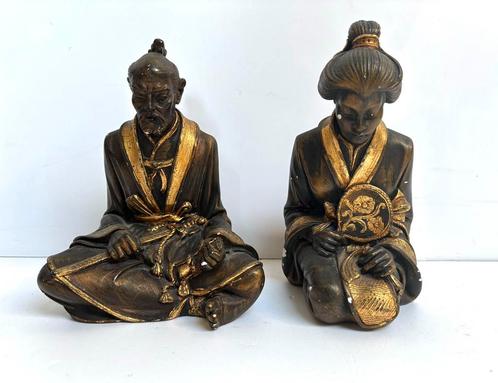 2 Geisha’s, Huis en Inrichting, Woonaccessoires | Boeddhabeelden, Zo goed als nieuw, Ophalen of Verzenden