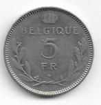 België: 5 frank 1936 FR (A-slag) = morin 451 A, Postzegels en Munten, Munten | België, Verzenden, Losse munt