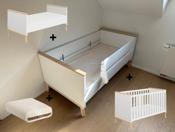 Set de lit bébé/junior PAIDI YLVIE – haut de gamme et éco, Enfants & Bébés, Chambre d'enfant | Lits, Comme neuf, Moins de 140 cm