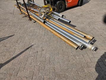 3 bronpompen, Met RVS buizen  beschikbaar voor biedingen