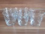 6 water / limonade glazen NIEUW, Ophalen of Verzenden, Nieuw, Glas, Glas of Glazen