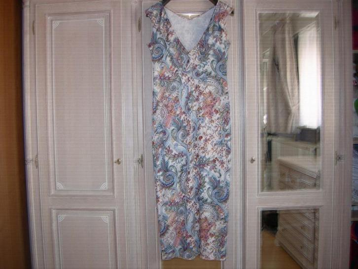 Lang Kleed / Diepe rug, Kleding | Dames, Jurken, Zo goed als nieuw, Onder de knie, Ophalen of Verzenden